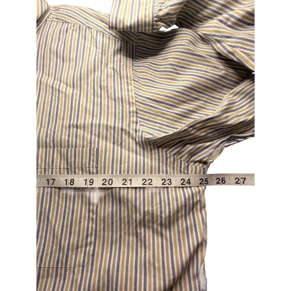 Nordstrom Classic Men's Striped Long Sleeve Button Down Shirt Size 16 1/2 35 - Picture 5 of 8